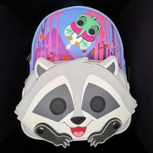 Loungefly Disney Pocahontas Meeko & Flint Earthday Mini Backpack
